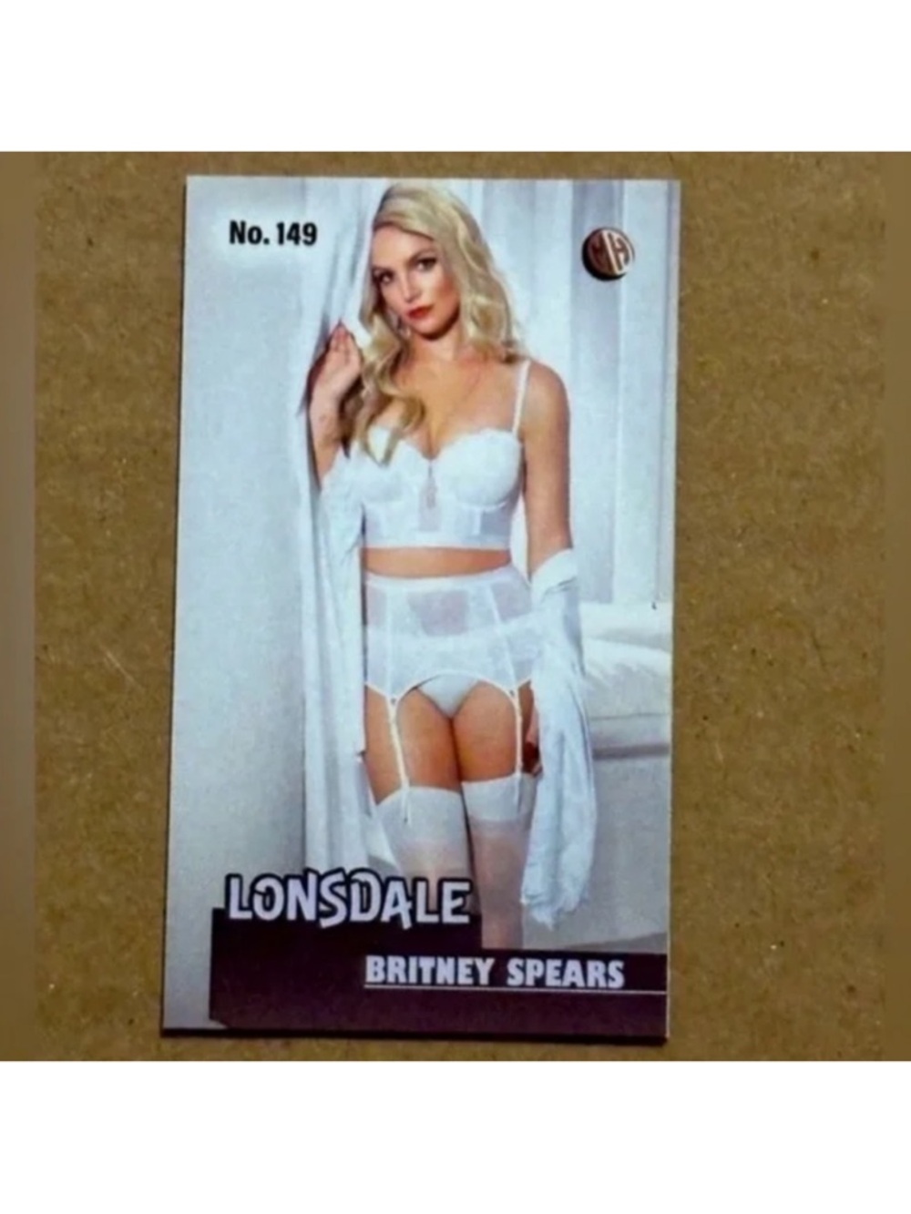 🇨🇦NOW $4🍀 
Britney Spears Music Cigar Mini Celebrity Card Serial #’d /3